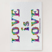 SlipperyJoe liefde is liefde druppelen smelten dyn Legpuzzel (Verticaal)