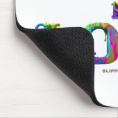 SlipperyJoe liefde is liefde druppelen smelten dyn Muismat (Hoek)