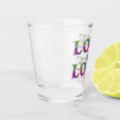 SlipperyJoe liefde is liefde druppelen smelten dyn Shot Glas (Links)