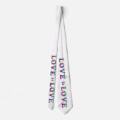 SlipperyJoe liefde is liefde druppelen smelten dyn Stropdas (Achterkant)