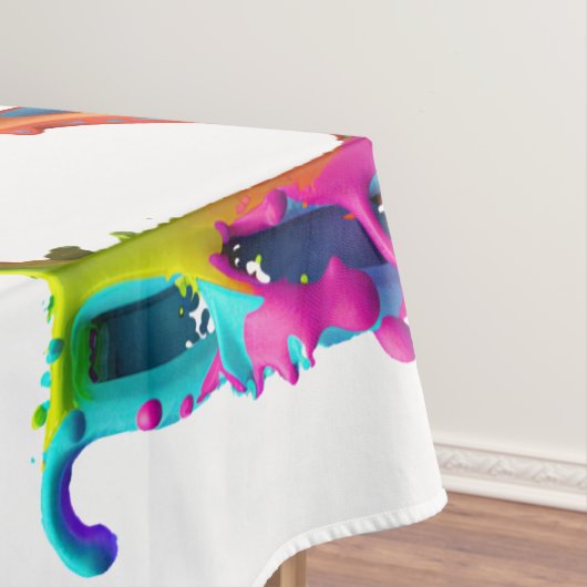 SlipperyJoe liefde is liefde druppelen smelten dyn Tafelkleed (Voorbeeld)