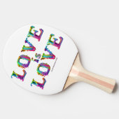 SlipperyJoe liefde is liefde druppelen smelten dyn Tafeltennisbatje (Zijkant)