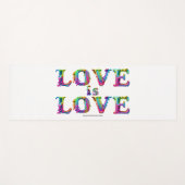 SlipperyJoe liefde is liefde druppelen smelten dyn Yogamat (Voorkant (horizontaal))