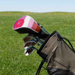 SlipperyJoe lipstick lesbische pridevlag vrouwelij Golfheadcover