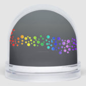 SlipperyJoe love bubbles red orange yellow green c Sneeuwbol (Voorkant)