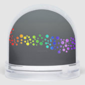 SlipperyJoe love bubbles red orange yellow green c Sneeuwbol (Achterkant)