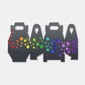 SlipperyJoe love bubbles rood sinaasappel geel gro Bedankdoosjes (Uitgevouwen)