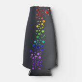 SlipperyJoe love bubbles rood sinaasappel geel gro Flesjeskoeler (Voorkant)