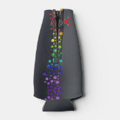 SlipperyJoe love bubbles rood sinaasappel geel gro Flesjeskoeler (Achterkant)