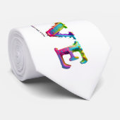 SlipperyJoe love is love druipend smeltend dynamis Stropdas (Opgerold)