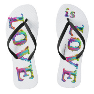 SlipperyJoe love is love druipend smeltend dynamis Teenslippers