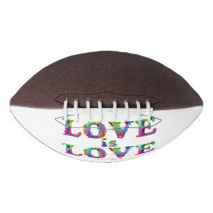 SlipperyJoe love is love druipende smeltende dynam American Football
