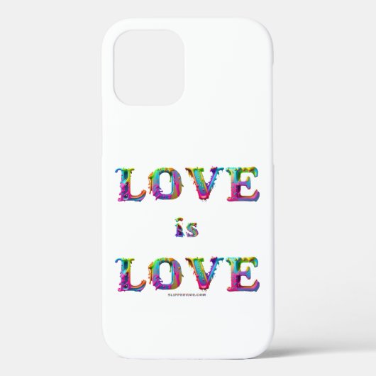 SlipperyJoe love is love druipende smeltende dynam Case-Mate iPhone Case (Achterkant)