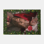 SlipperyJoe mannelijke borst zes pack maag blote r Deurmat (Voorkant)