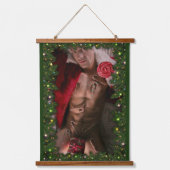 SlipperyJoe mannelijke borst zes pack maag blote r Hangend Wandkleed (Voorkant)