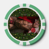 SlipperyJoe mannelijke borst zes pack maag blote r Poker Chips (Voorkant)