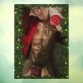 SlipperyJoe mannelijke borst zes pack maag blote r Raamsticker (Vel 3)