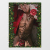 SlipperyJoe mannelijke borst zes pack maag blote r Raamsticker (Vel)