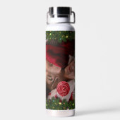 SlipperyJoe mannelijke borst zes pack maag blote r Waterfles (Achterkant)