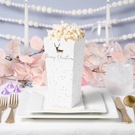 SlipperyJoe Merry Kerstfeest rendier rode neus mie Bedankdoosjes (Huwelijk)