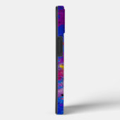 SlipperyJoe NYC graffiti maan omringd door wervele Case-Mate iPhone Case (Achterkant / Rechts)