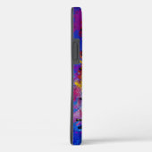 SlipperyJoe NYC graffiti maan omringd door wervele Case-Mate iPhone Case (Achterkant / Rechts)