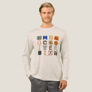 SlipperyJoe omarm diversiteit metafoor LGBTQIA glo Tri-Blend Shirt