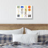 SlipperyJoe omarmt diversiteitsmetafoor LGBTQIA-lo Canvas Afdruk (Insitu (Slaapkamer))