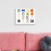 SlipperyJoe omarmt diversiteitsmetafoor LGBTQIA-lo Canvas Afdruk (Insitu (Woonkamer))