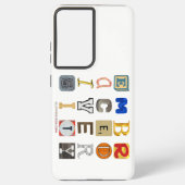 SlipperyJoe omarmt diversiteitsmetafoor LGBTQIA-lo Samsung Galaxy Hoesje (Achterkant)