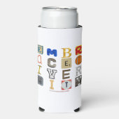 SlipperyJoe omarmt diversiteitsmetafoor LGBTQIA-lo Seltzer Blikjeskoeler (Seltzer Voorkant)