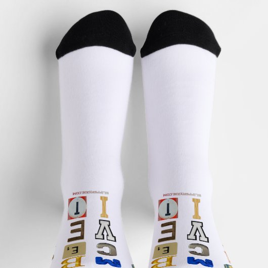 SlipperyJoe omarmt diversiteitsmetafoor LGBTQIA-lo Sokken (Top)