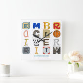 SlipperyJoe omarmt diversiteitsmetafoor LGBTQIA-lo Vierkante Klok (Huis)