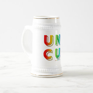 SlipperyJoe onbesneden levendig levendig neon rege Bierpul