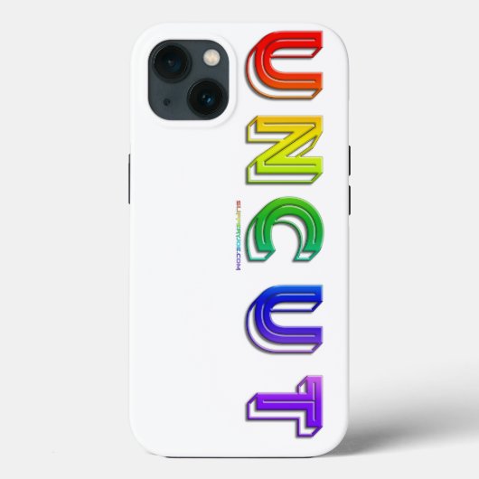SlipperyJoe onbesneden levendig levendig neon rege Case-Mate iPhone Case (Achterkant)