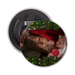 SlipperyJoe snoep stokken mannelijke borst lolly k Button Flesopener