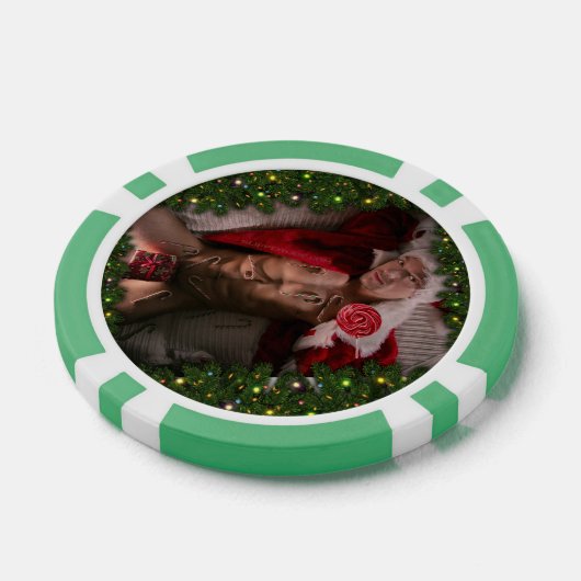 SlipperyJoe snoep stokken mannelijke borst lolly k Poker Chips (Enkel)