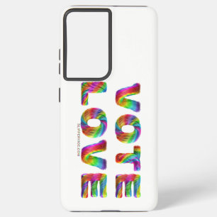 SlipperyJoe stem liefde gelijkheid regenboogkleuri Samsung Galaxy Hoesje