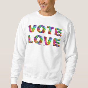 SlipperyJoe stem liefde gelijkheid regenboogkleuri Trui