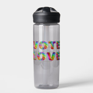 SlipperyJoe stem love gelijkheid regenboogkleurige Waterfles