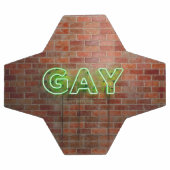 SlipperyJoe verlicht gay neonteken helder levendig Voetbal (Enkel)