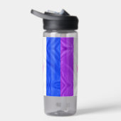 SlipperyJoe versleept de paarse witte blauwe kroop Waterfles (Rechts)