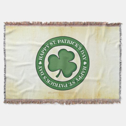SlipperyJoe viert St. Patrick's Day Iris Deken (Voorkant)