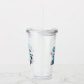 SlipperyJoe's 3D-kubussen boeiende arrangement Acryl Drinkbeker (Rechts)