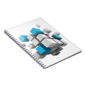 SlipperyJoe's 3D-kubussen boeiende arrangement Notitieboek (Rechterzijde)