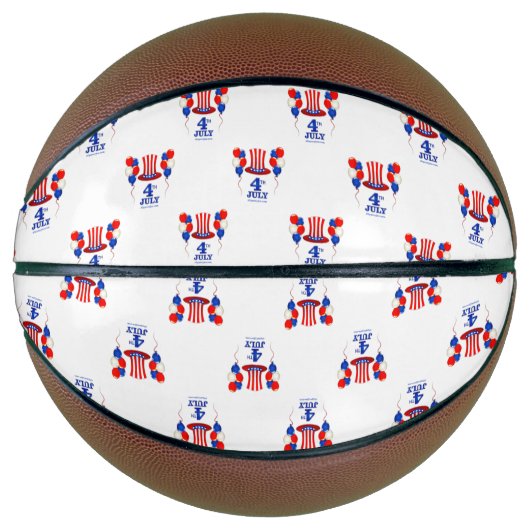 SlipperyJoe's 4 juli Onafhankelijkheidsdag klassie Basketbal (Voorkant)
