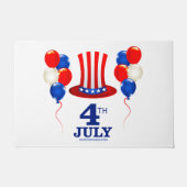 SlipperyJoe's 4 juli Onafhankelijkheidsdag klassie Deurmat (Voorkant)
