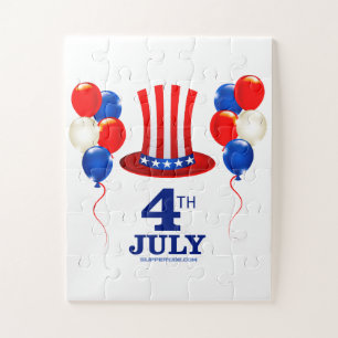 SlipperyJoe's 4 juli Onafhankelijkheidsdag klassie Legpuzzel