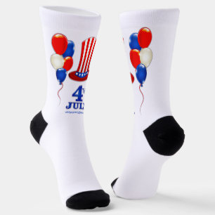 SlipperyJoe's 4 juli Onafhankelijkheidsdag klassie Sokken