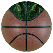 SlipperyJoe's 69 binaire code levendig groene bere Basketbal (Rechts)